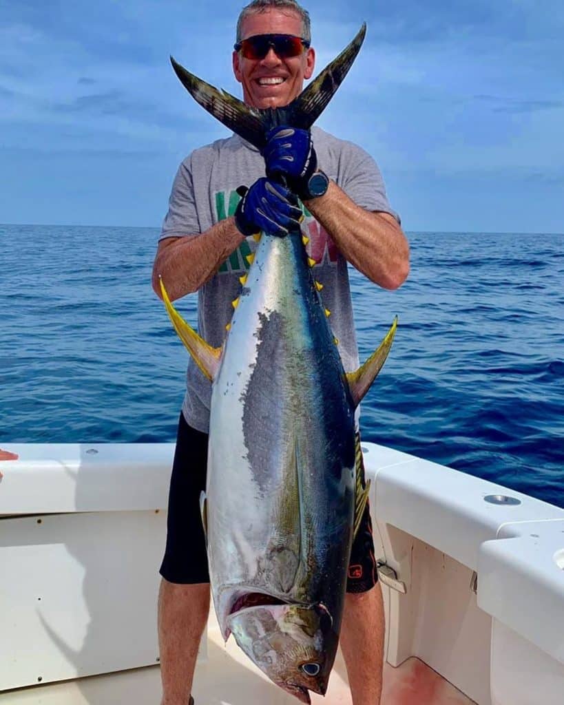 Large Yellowfin Tuna in Tamarindo