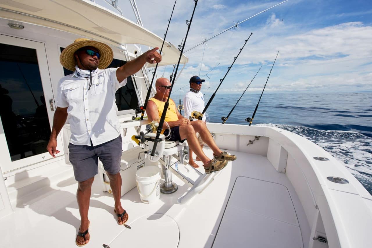 52 ft. Hatteras, 13 anglers max, Los Suenos by CR Fishing Charters