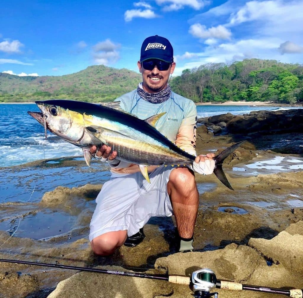 Costa Rica Surf Fishing Experience and Shore Fishing Lessons by CR